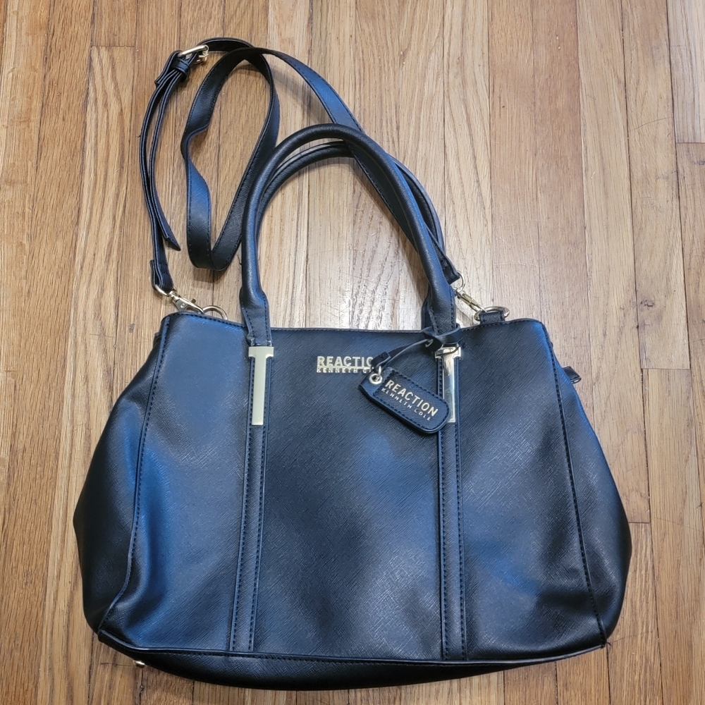 Black Reaction Kenneth Cole Handbag